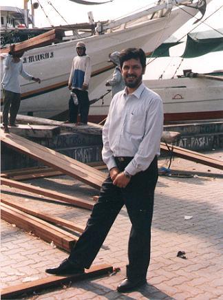 A meeting attendee from India